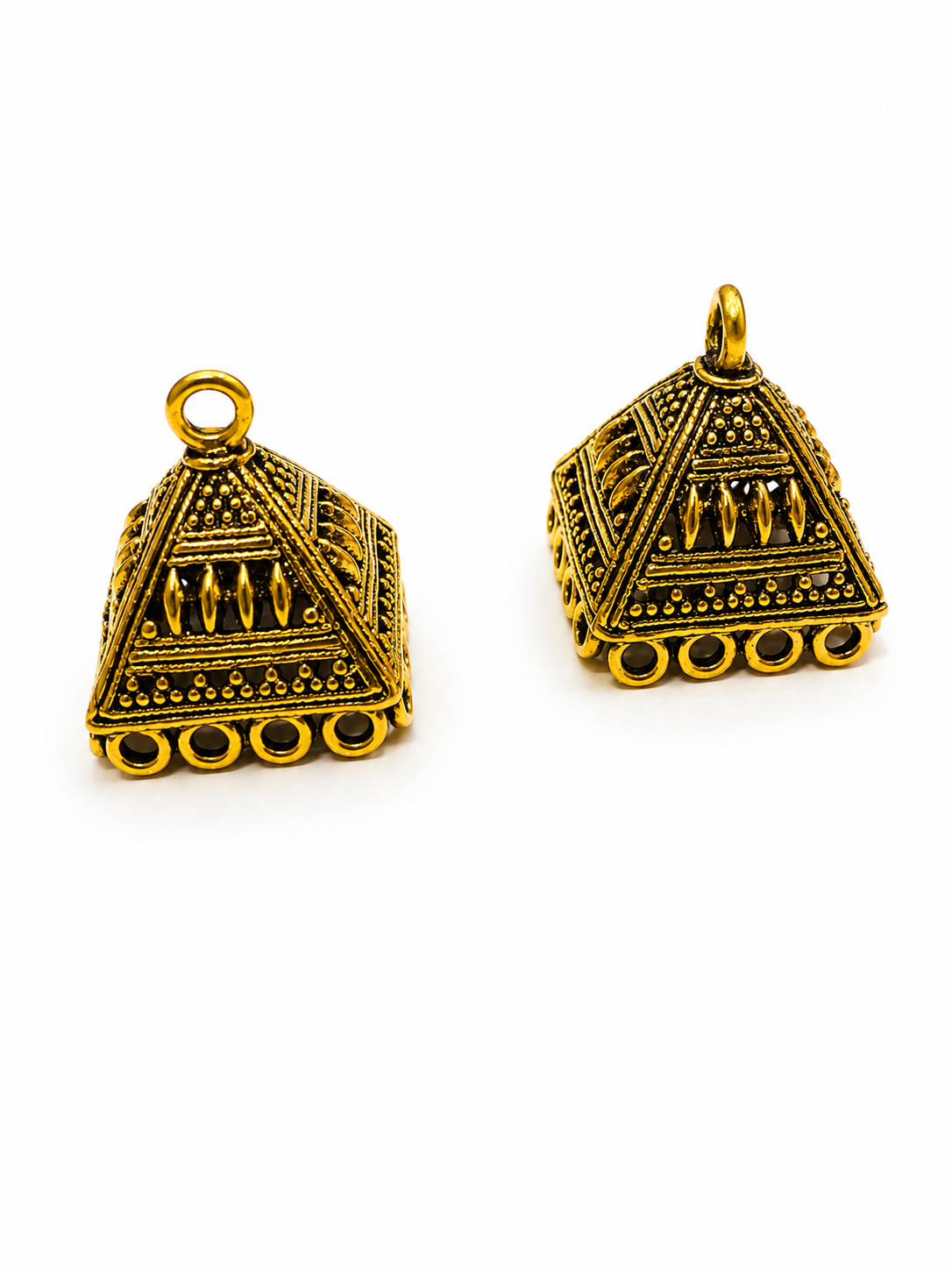 Antique Jhumka Base Golden - Image 2