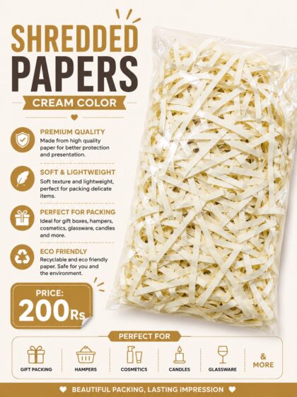 Shredded Paper White
